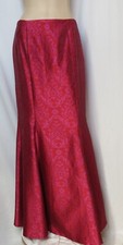 Abendrock 36 festlich rot lila