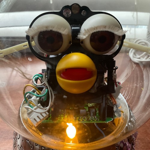 Undead creepy skined furby - creepy,