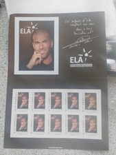 Zidane ELA 10 Timbres Briefmarken selbstklebend Frankreich France Autop Fussball