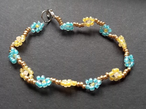 Armband gold diy perlen - gold,