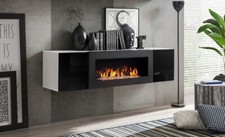TV Tisch mit ETHANOL KAMIN