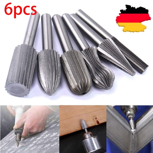 6stk set frässtift - 6stk/set,