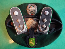 Panzergrenadiere : PzGrenBtl 133 Barett, Schulterklappen Offz und Brustanhänger!