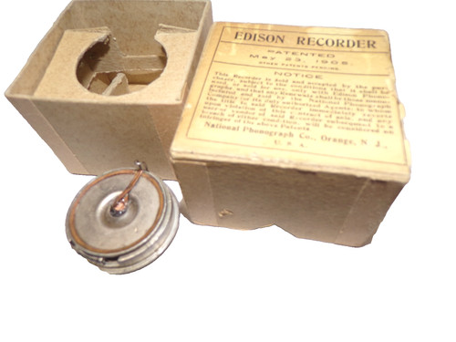 Edison zylinder phonograph - edison,