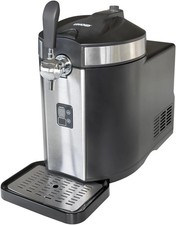 Unold Bierzapfanlage Bierkühler 48975 Bierspender mit Kühlkomprerssor 5L Fass