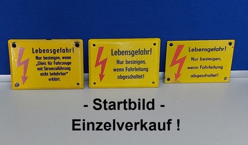 Alte emailschilder - alte,