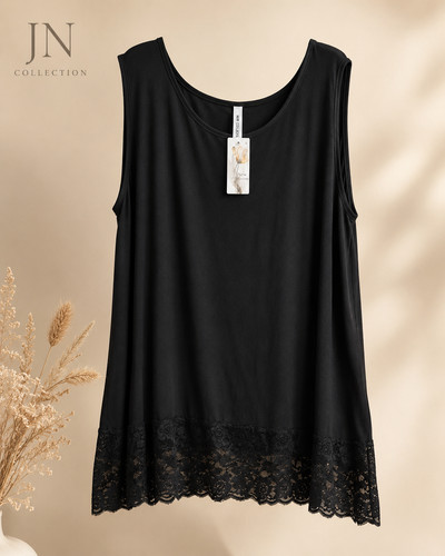 Damen longtop tunika spitze - tunika,