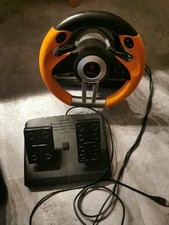 SPEEDLINK DRIFT O.Z. Racing Wheel USB Gaming Lenkrad für PC - Schwarz/Orange