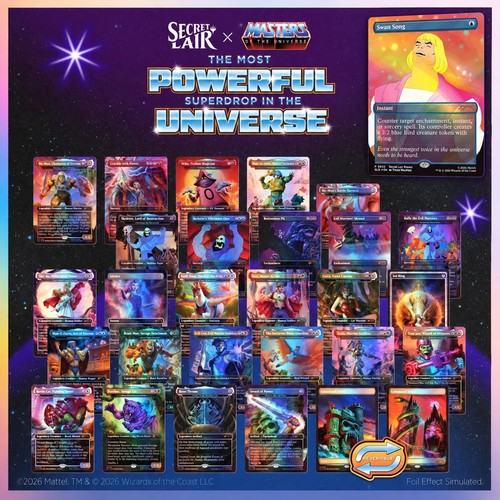 Presale masters universe for - universe,