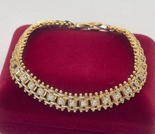 Luxus Gold Panzer Armband