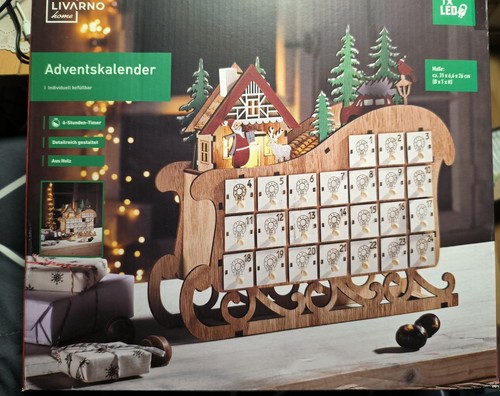 Adventskalender holz - adventskalender,