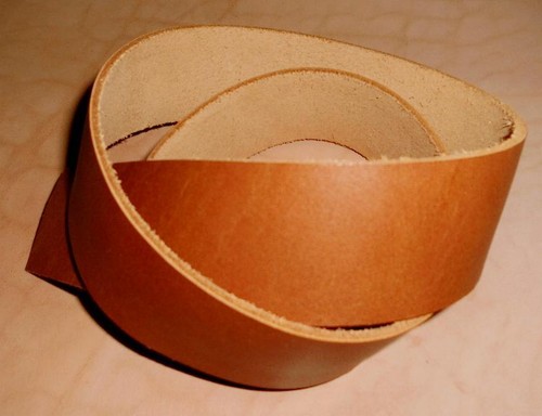 Lederband cognac lederriemen - lederband,