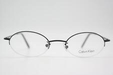 Vintage Brille Calvin Klein 343 Schwarz Halbrand Brillengestell eyeglasses