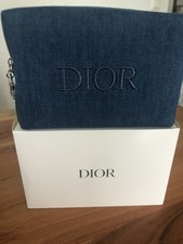 Dior Beauty Pouch Tasche Kosmetiktasche Blau NEU!