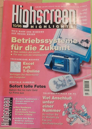 Highscreen highlights 1996 - highscreen, 10/1996