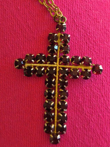 Antikes granatkreuz mit - granatkreuz,