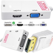 White - Displayport to HDMI