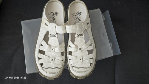 Rieker damen sandalen leder - damen,