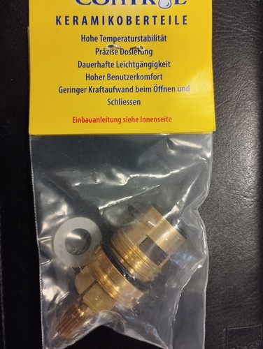 Ventiloberteil mit keramischer