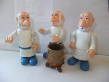 Play Asterix - Toy Cloud - Ceji - 3 x Miraculix und Kessel - Selten und RAR