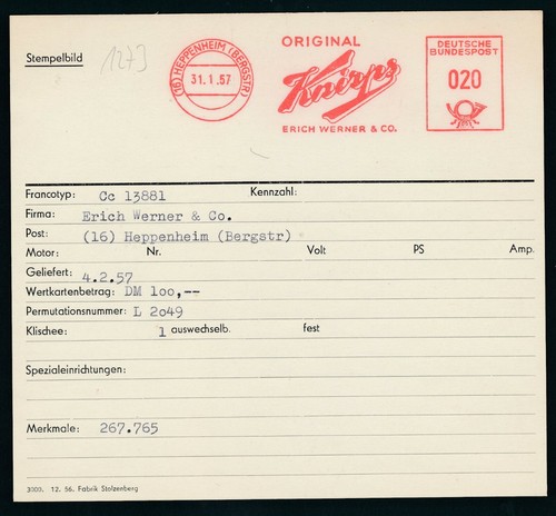 S1273 francotyp afs - s1273),