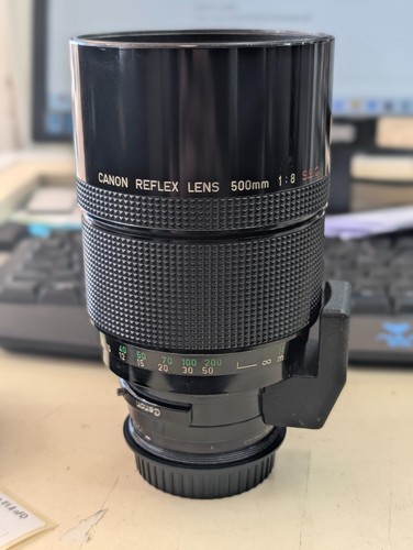 Canon 500mm 8 - fd,