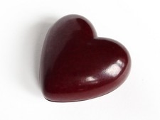 DRGM Bakelitdose in Herzform Rofri