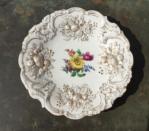 Meissen prunkteller - meissen,