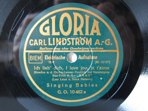 78rpm singing babies - 78rpm, die