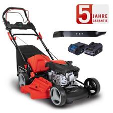 Scheppach Benzin Rasenmäher MS150-46E 3,5PS mit Antrieb Breite 46cm + 2. Messer