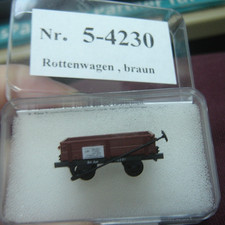 pmt technomodell HOe 5-4230 Rottenwagen braun  "Neu"(AND)