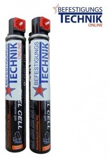 2x Gas rot für Nagler Paslode