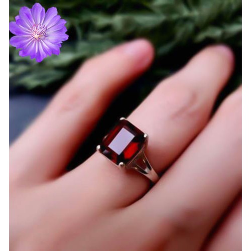 Roter granat edelstein 925 - edelstein,