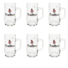 6x König Pilsener Bierkrug
