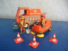 4045  2 x Kehrmaschine Figuren City Life Playmobil 8909