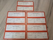 5x Aufkleber Deutsche Bahn DB