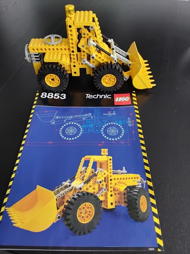 Lego technic 8853 - lego, radlader