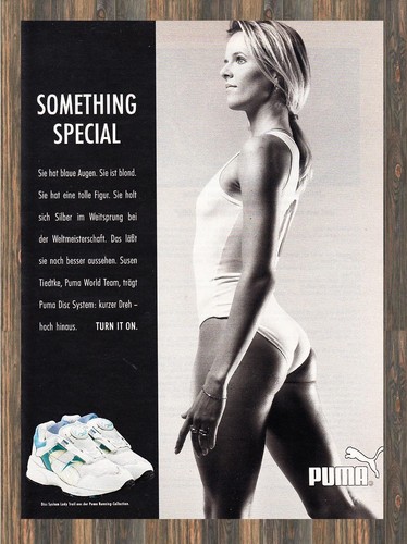 Puma susen tiedtke reklame - -,