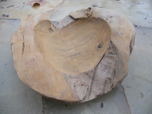 Teak schale obstschale - teak,