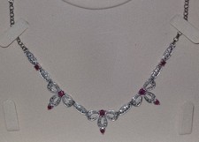 Kette collier silber - silber, mit