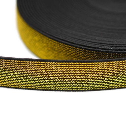10m edles glitzer - edles, glitzer-gummiband