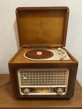 Vintage Röhrenradio PHILIPS HI 450 A 50er Jahre Plattenspieler funktioniert nicht