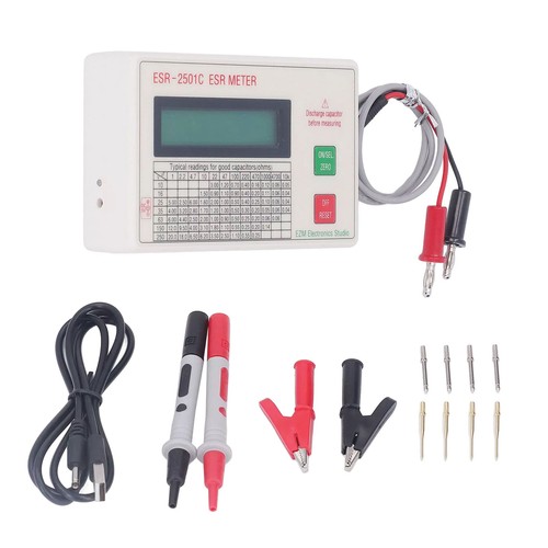 Handheld esr kondensator - esr,