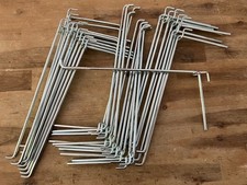 28 Haken Gitterhaken 30 cm für Gitterwand Gitterregal Regal Warenpräsentation