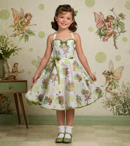 Kinder petticoat kleid - petticoat,