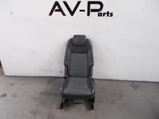 Original Ford Galaxy WA6 Leder Sitz hinten links 2. Sitzreihe grau schwarz