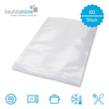 Vakuumbeutel goffriert Lebensmittel 250 x 350 mm 100 Stk. passend für Caso, Lava