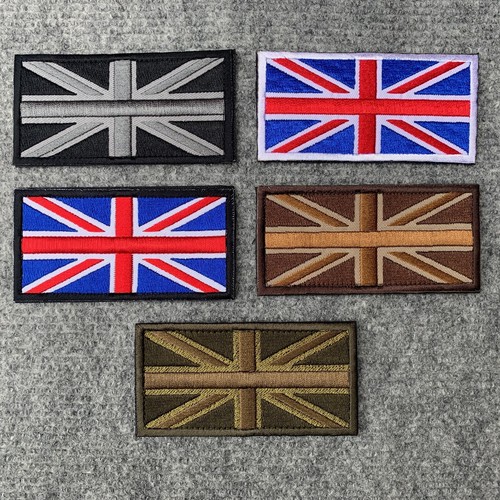 Union jack bestickt - bestickt, moral