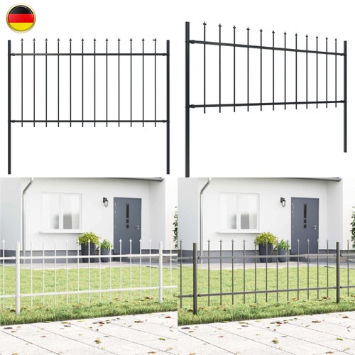 Gartenzaun mit speerspitze - mit,