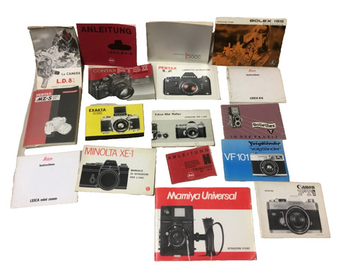 Lot 16 anleitungshefte - ♣️,
